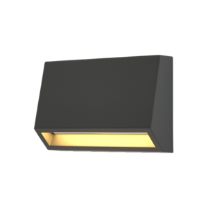 it-Lighting Blue LED 3W 3CCT Outdoor Wall Lamp Anthracite D10cmx7cm (80202140)