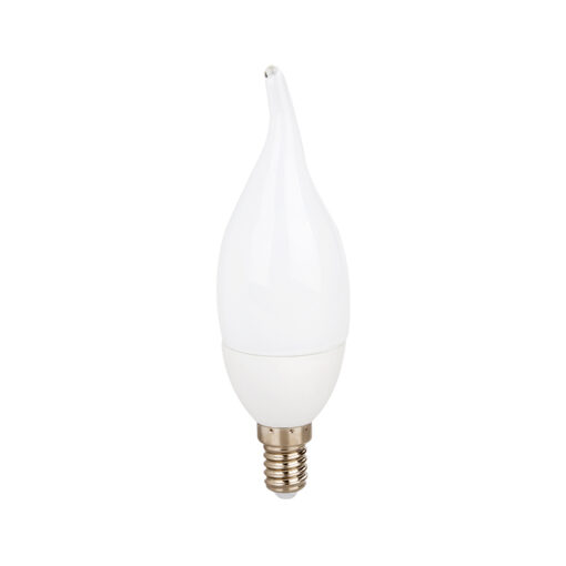 LED Λάμπα E14 Φλόγα 7W Diolamp 200° 560lm 3000K – C377WWTIP