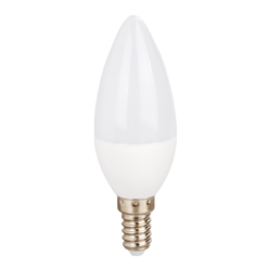 LED Λάμπα E14 Κεράκι 8W Diolamp 200° 750lm 6000K – C378CW