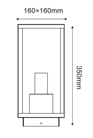 Φωτιστικό Δαπέδου 1xE27 Κήπου Ατσάλι Μαύρο IP44 ACA – CELIA1FBK