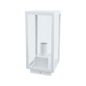 Φωτιστικό Δαπέδου 1xE27 Κήπου Ατσάλι Λευκό IP44 ACA – CELIA1FWH