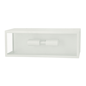 Φωτιστικό Τοίχου Απλίκα 2xE27 Λευκό Ατσάλι 16x10x45cm IP44 ACA – CELIA2WWH