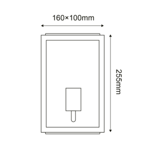 Φωτιστικό Τοίχου Απλίκα 1xE27 Λευκό Ατσάλι 16x10x25.5cm IP44 ACA – CELIAM1WWH