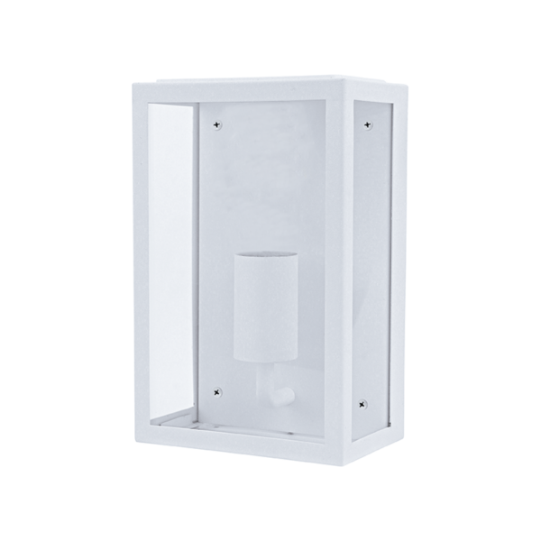 Φωτιστικό Τοίχου Απλίκα 1xE27 Λευκό Ατσάλι 16x10x25.5cm IP44 ACA – CELIAM1WWH