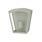 Φωτιστικό Τοίχου Απλίκα 1xE27 Γκρι Ατσάλι 22x24cm IP44 ACA – CELIAV1WG