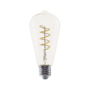 LED Λάμπα E27 Filament Edison ST64 Spiral 4W Dimmable Diolamp 360° 300lm 1800K – CONDI4WWSDIM