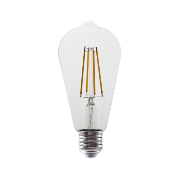 LED Λάμπα E27 Filament Edison ST64 8W  Dimmable Diolamp 360° 980lm 2700K – CONDI8WWDIM