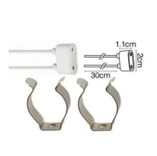 Σετ Ωμέγα & Ντουί για Λάμπες T8 G13 UNIVERSE 2-U006804