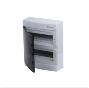 Πίνακας Εξωτερικός IP40 με Διάφανη πόρτα  2 Σειρών 24 Θέσεων N24C ACA – 282N24C