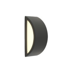 it-Lighting Clear 1xΕ27 Outdoor Up-Down Wall Lamp Anthracite D32cmx13cm (80202744)