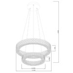 Sun Light ΠΟΛΥΦΩΤΟ-ΚΡΕΜΑΣΤΟ ΦΩΤΙΣΤΙΚΟ LED  CILA-600+400