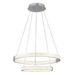 Sun Light ΠΟΛΥΦΩΤΟ-ΚΡΕΜΑΣΤΟ ΦΩΤΙΣΤΙΚΟ LED  D88070/2-SLV