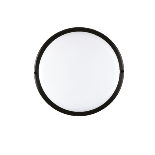 Στεγανή Επιτοίχια Πλαφονιέρα Εξωτερικού Χώρου Μαύρη IP65 20W 1750lm 4000K 110° Ra80 ACA – DARIA2040B