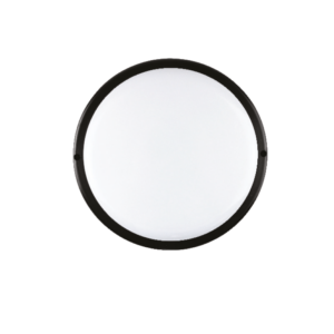 Στεγανή Επιτοίχια Πλαφονιέρα Εξωτερικού Χώρου Μαύρη IP65 20W 1800lm 6000K 110° Ra80 ACA – DARIA2060B