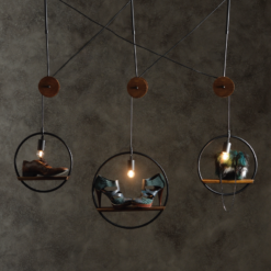 ACA DECOR   – Κρεμαστό Φωτιστικό 1ΧΕ27 Μεταλλικός Κρίκος Φ35