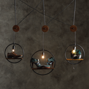 ACA DECOR   – Κρεμαστό Φωτιστικό 1ΧΕ27 Μεταλλικός Κρίκος Φ35