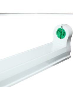 Φωτιστικό Σκαφάκι για 60cm Λάμπες LED T8 G13 Λευκό ACA – DELED60L