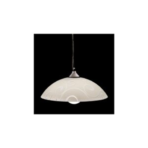 ΚΡΕΜΑΣΤΟ ΓΥΑΛΙ ΜΕ ΣΧΕΔΙΑ Φ35 1ΧΕ27 CHAPLIN ACA DECOR  – DLA321C1