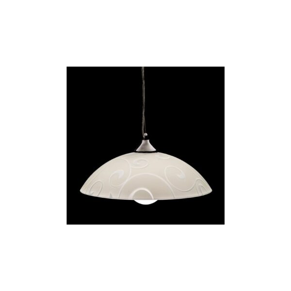 ΚΡΕΜΑΣΤΟ ΓΥΑΛΙ ΜΕ ΣΧΕΔΙΑ Φ35 1ΧΕ27 CHAPLIN ACA DECOR  – DLA321C1