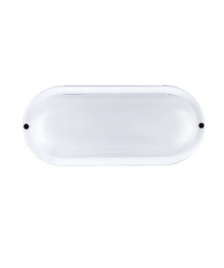 Λευκή Στεγανή Επιτοίχια Χελώνα Led Εξωτερικού Χώρου IP65 10W 900lm 3000K 110° Ra80 ACA – DORA1030W