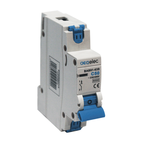 Ασφάλεια Αυτόματη Καμπύλης C 50Α 6KA 1P ACA- DY02060312
