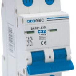 Ασφάλεια Αυτόματη Καμπύλης C 10Α  2P 6kA 2M ACA – DY02060320