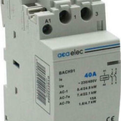 Ρελέ Ράγας Ισχύος  25A 2NO 230V 2M ACA – DY02130025