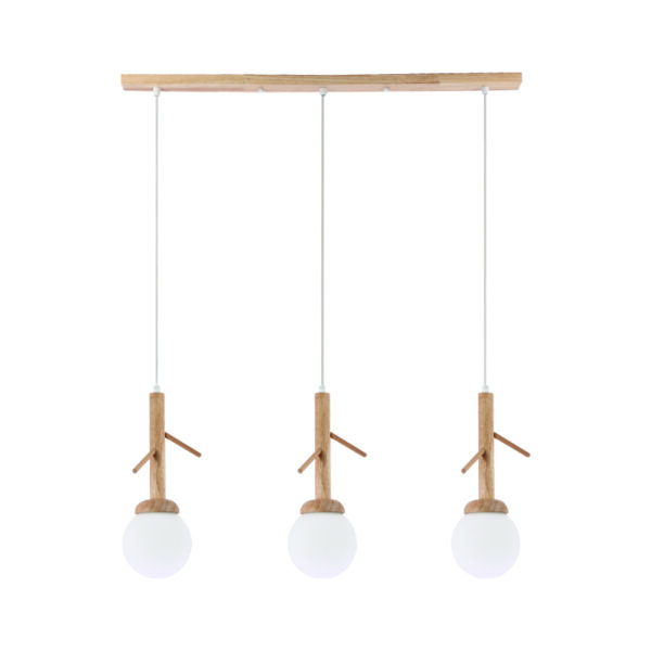 ΚΡΕΜΑΣΤΟ ΦΩΤΙΣΤΙΚΟ 3ΧΕ14 FLORESTA ΞΥΛΟ+ΛΕΥΚΟ ΓΥΑΛΙ 80X15XH180CM ACA – EF93573P