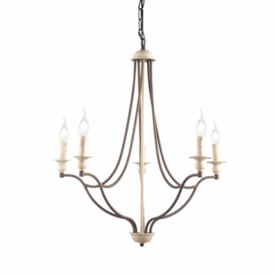 ΚΡΕΜΑΣΤΟ ΦΩΤΙΣΤΙΚΟ 5ΧΕ14 ΑΝΤΙΚΕ/ΣΚΟΥΡΙΑ ΜΕΤΑΛΛΙΚΟ D70XH175CM LYON ACA DECOR – EG5875P70R