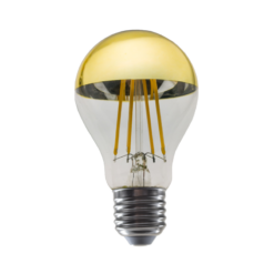 LED Λάμπα Ανεστραμμένου Καθρέπτη E27 A60 Filament 8W Dimmable Diolamp 360° 900lm 2700K – ELIOR8WWDIMG