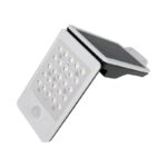 LED Ηλιακός Προβολέας Τοίχου με Ανιχνευτή Κίνησης 2W 200lm 4000K IP65 120° Λευκός ACA – ELISA2W