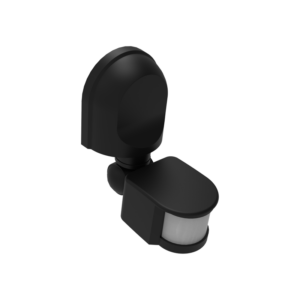 ΑΝΙΧΝΕΥΤΗΣ ΚΙΝΗΣΗΣ ΥΠΕΡΥΘΡΩΝ ΕΠΙΤΟΙΧΟΣ 230V IP44 180° 2~12m MAX ΜΑΥΡΟΣ ACA – ELPIRWB