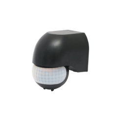 ΑΝΙΧΝΕΥΤΗΣ ΚΙΝΗΣΗΣ ΥΠΕΡΥΘΡΩΝ ΕΠΙΤΟΙΧΟΣ 230V IP44 180° ~12m MAX ΜΑΥΡΟΣ ACA – ELPIRWBSP