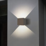 InLight Emerald LED 10W 3000K Outdoor Wall Lamp Grey D:9,9cmx9,9cm (80203131)