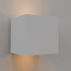 InLight Emerald LED 10W 3000K Outdoor Wall Lamp White D:9,9cmx9,9cm (80203121)