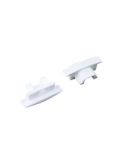 Σετ Πλαστικές Τάπες 2τεμ.  με & χωρίς τρύπα για Προφίλ Αλουμινίου P108 ACA – EP108