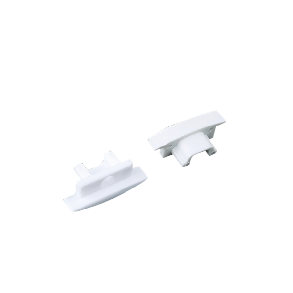 Σετ Πλαστικές Τάπες 2τεμ.  με & χωρίς τρύπα για Προφίλ Αλουμινίου P108 ACA – EP108