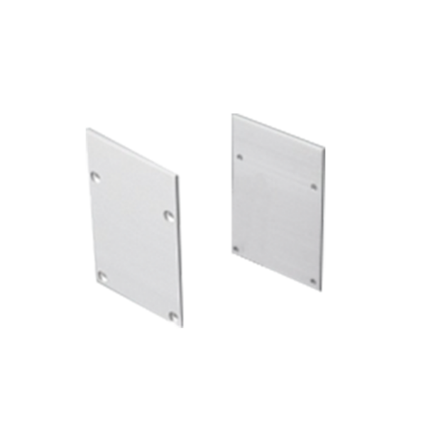 Σετ Πλαστικές Τάπες 2τεμ. για Προφίλ Αλουμινίου P207U ACA – EP207