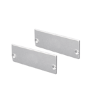 SET OF METAL END CAPS FOR P234, 2 PCS WITHOUT HOLE   ACA – EP234