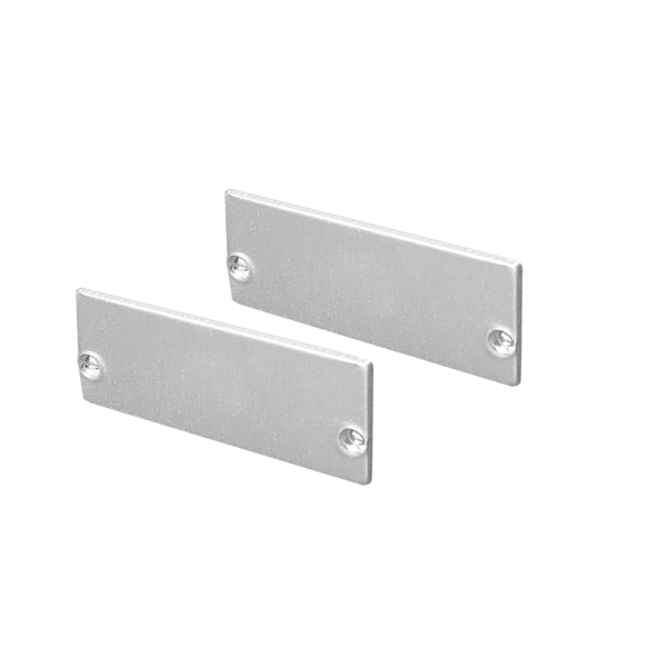 SET OF METAL END CAPS FOR P234, 2 PCS WITHOUT HOLE   ACA – EP234