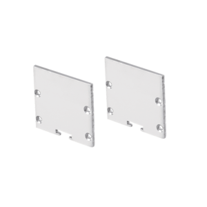 SET OF METAL END CAPS FOR P235, 2 PCS WITHOUT HOLE   ACA – EP235