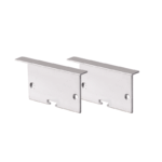 SET OF METAL END CAPS FOR P281, 2 PCS WITHOUT HOLE   ACA – EP281