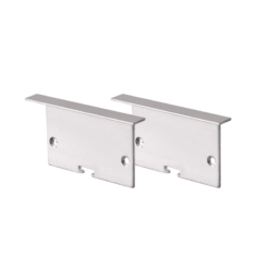 SET OF METAL END CAPS FOR P281, 2 PCS WITHOUT HOLE   ACA – EP281