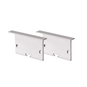 SET OF METAL END CAPS FOR P281, 2 PCS WITHOUT HOLE   ACA – EP281