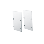 SET OF METAL END CAPS FOR PROFILE P288, 2 PCS WITHOUT HOLE ACA – EP288