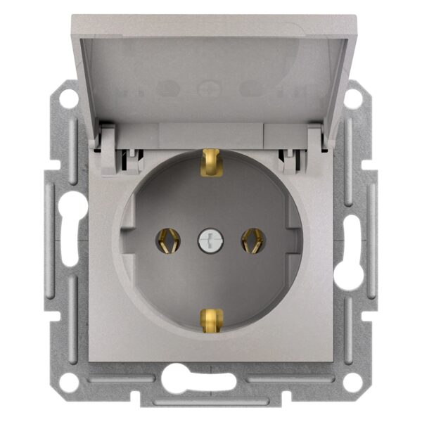 Schneider Asfora πρίζα σούκο (2Π+Γ) με καπάκι Bronze – EPH3100169