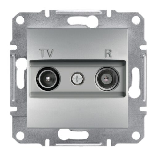 Schneider Asfora πρίζα TV-FM τερματική 1dB Αλουμίνιο – EPH3300161