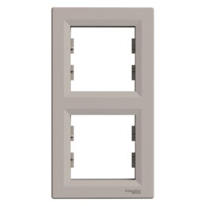 Schneider Asfora πλαίσιο 2 θέσεων κάθετο Bronze – EPH5810269