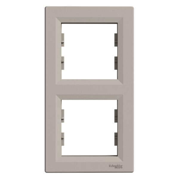Schneider Asfora πλαίσιο 2 θέσεων κάθετο Bronze – EPH5810269
