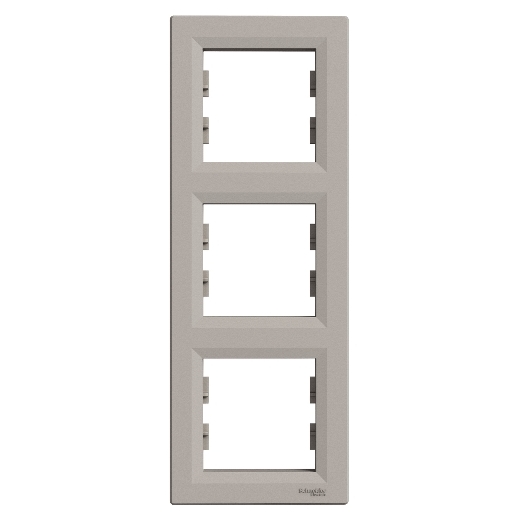 Schneider Asfora πλαίσιο 3 θέσεων κάθετο Bronze – EPH5810369